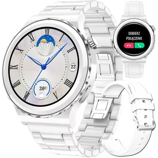 Artnico E23 Biało-srebrny - Smartwatch - miniaturka - grafika 1
