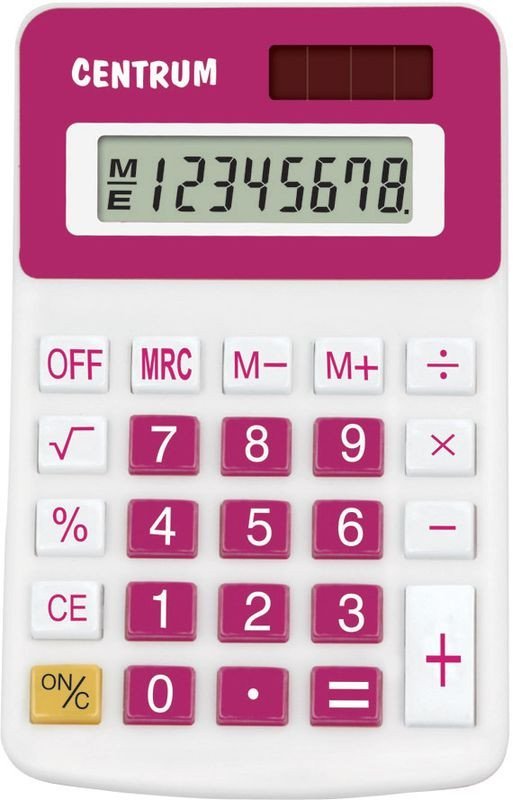 Centrum Kalkulator 116x75x18mm 80405 solarne + bateria guzikowa