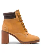 Botki damskie - Timberland Botki Allington Double Collar TB0A2QMG2311 Brązowy - miniaturka - grafika 1
