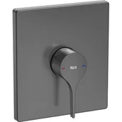 Baterie podtynkowe - Roca A5A2B3ANM0 Bateria natryskowa podtynkowa do Rocabox kolor Brushed Titanium Black - miniaturka - grafika 1