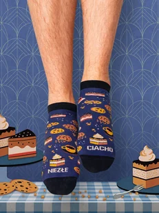NIEZŁE CIACHO / skarpety stopki - Skarpetki męskie - miniaturka - grafika 1