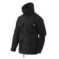Odzież taktyczna i umundurowanie - Kurtka Helikon-Tex SAS Smock - Duracanvas - Czarna - miniaturka - grafika 1