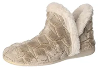 Kapcie damskie - Cosmos Comfort Damskie kapcie 6264-901, szarobrązowe (taupe), 39 EU, szarobrązowy, 39 eu - miniaturka - grafika 1