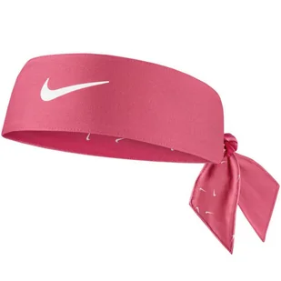 Opaska Nike Dri Fit Head Tie 4.0 W N100 (kolor Różowy) - Ozdoby do włosów - miniaturka - grafika 1