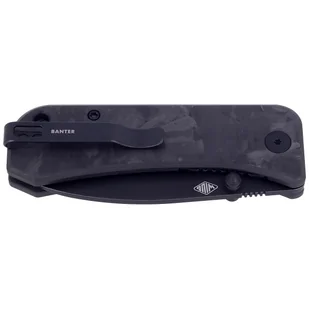 Nóż składany WE Knife Banter Marble Carbon Fiber, Black Stonewashed CPM S35VN by Ben Petersen (2004H) - Noże - miniaturka - grafika 8