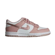 Buty trekkingowe dziecięce - Buty dziecięce sneakersy damskie Nike Dunk Low GS Velvet Pink - miniaturka - grafika 1