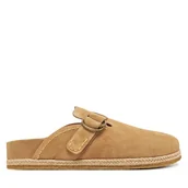 Espadryle męskie - Espadryle Polo Ralph Lauren Turbach 803931273003 Brązowy - miniaturka - grafika 1