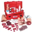 Sprzęt ratunkowy - Simulaids Zestaw do symulacji różnorodnych obrażeń - zestaw sztucznych ran - miniaturka - grafika 1