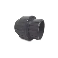 Pozostałe akcesoria do akwarium - Śrubunek (dwuzłączka) PVC 63 mm - miniaturka - grafika 1