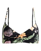 Koszulki i topy damskie - Roxy Dwuczęściowy top PT BEACH CLASSICS WRAP BRA Young Womens Black L - miniaturka - grafika 1