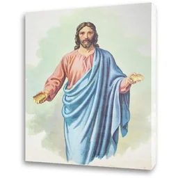 Obraz religijny na płótnie Jezus Chrystus - Ikony i obrazy sakralne Obraz religijny na płótnie Jezus Chrystus - Ikony i obrazy sakralne - miniaturka - grafika 1