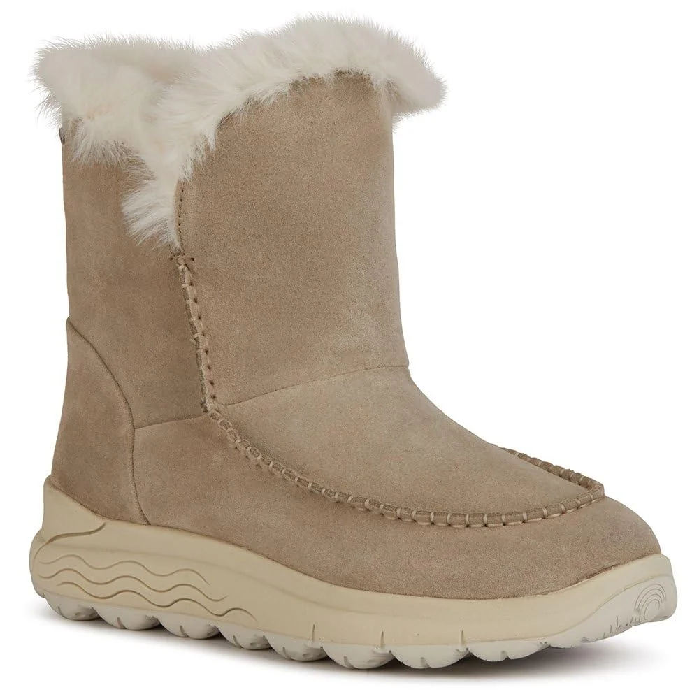 Geox D Spherica 4x4 B ABX Buty do kostkiDziewczyny, piasek, 41 EU
