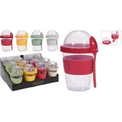 Kubki - Kubek na jogurt 600 ml PP 4 rodzaje - miniaturka - grafika 1