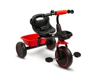 Rowerki trójkołowe - Toyz, Rowerek 3-kołowy Loco, czerwony - miniaturka - grafika 1