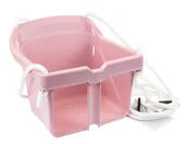 Place zabaw - Huśtawka Kubełkowa Pastelowa Różne Kolory Z Oparciem - miniaturka - grafika 1