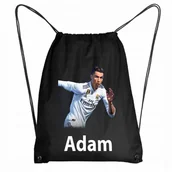 Plecaki worki - WOREK SZKOLNY NA WF Plecak Cristiano Ronaldo +IMIĘ - miniaturka - grafika 1