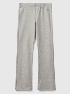 Benetton Legginsy w kolorze szarym - Legginsy - miniaturka - grafika 1
