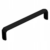 Zawiasy, okucia i inne akcesoria - Uchwyt meblowy Gamet UU56 czarny mat 128mm - miniaturka - grafika 1