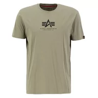 Odzież taktyczna i umundurowanie - Koszulka Alpha Industries Basic T ML 118533 11 - Oliwkowa RATY 0% | PayPo | GRATIS WYSYŁKA | ZWROT DO 100 DNI - miniaturka - grafika 1