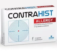 Leki na alergię - Adamed CONTRAHIST ALLERGY TABL. POWL. 0,005 g 10 tabl. 4689302 - miniaturka - grafika 1