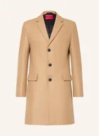 Płaszcze damskie - Hugo Płaszcz Wełniany Migor beige - miniaturka - grafika 1