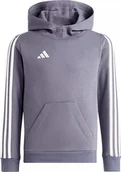 Bluzy dla dziewczynek - Adidas Bluza dziecięca adidas Tiro 23 League Sweat Hoodie HZ3016 116 - miniaturka - grafika 1