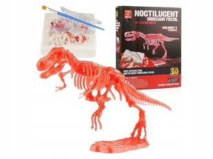 SKAMIELINA DINOZAUR TYRANOZAUR MODEL SZKIELETU ŚWIECĄCY W CIEMNOŚCI - Mały naukowiec - miniaturka - grafika 1