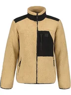 Kurtki damskie - Icepeak Kurtka polarowa "Ardem" w kolorze jasnobrązowo-czarnym - miniaturka - grafika 1