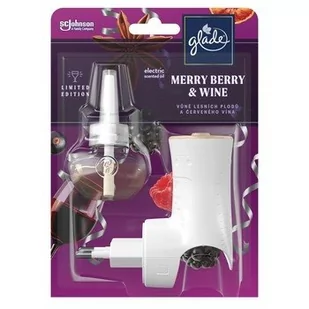 Glade® electric scented oil - Merry Berry & Wine, elektryczny odświeżacz powietrza - Woda Glade® electric scented oil - Merry Berry & Wine, elektryczny odświeżacz powietrza - Woda - miniaturka - grafika 1