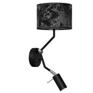 Lampy ścienne - Milagro Kinkiet SATINO SILVER 1xE27 + 1x mini GU10 MLP7324 - miniaturka - grafika 1