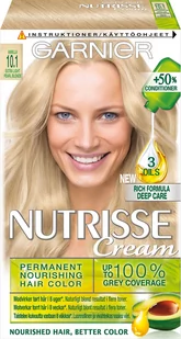 Garnier Nutrisse Trwała farba do włosów 10.01 Extra Light Pearl Blond - Farby do włosów i szampony koloryzujące - miniaturka - grafika 2