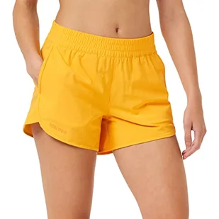 Marmot Damskie szorty Wm's Elda 10 cm, oddychające spodenki funkcyjne, szybkoschnące spodenki treningowe z ochroną UV, elastyczne spodenki boulderingowe, Golden Sun, S - Spodenki damskie - miniaturka - grafika 1