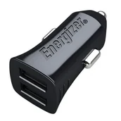 Ładowarki samochodowe - Energizer Classic - Ładowarka samochodowa 2x USB-A 2.4A 12W (Czarny) - miniaturka - grafika 1