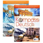 Książki do nauki języka niemieckiego - Pakiet Kompass. Deutsch 1. Podręcznik z zeszytem ćwiczeń do szkoły podstawowej dla klasy VII - miniaturka - grafika 1