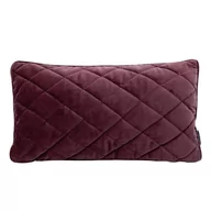 Poszewki na poduszki - Euro Firany Poszewka Velvetowa Velvet 29 30 x 50 Bordowy 1219234 - miniaturka - grafika 1
