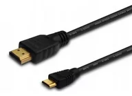 Kable - ELMAK Savio CL-09 Kabel HDMI AM - mini HDMI DM, v1.4, 4Kx2K, 1.5m Blister - miniaturka - grafika 1