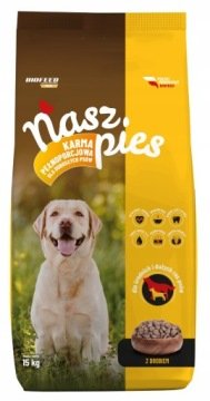 BIOFEED NASZ PIES Z DROBIEM 15KG
