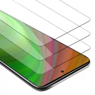 Szkła hartowane na telefon - 3x Szkło Hartowane Do Samsung Galaxy A51 4G / M40s w KRYSTALICZNIE CZYSTE Folia pancerna Ochronny Tempered Glass Cadorabo - miniaturka - grafika 1