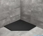 Brodziki prysznicowe - Radaway Kyntos PT  brodzik pięciokątny 90x90x3cm czarny HKPT9090-54 - miniaturka - grafika 1