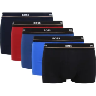 BOSS BLACK Bokserki 5-pack Essential - Majtki męskie - miniaturka - grafika 1