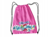 Torby szkolne - WOREK DO SZKOŁY WF/BUTY SMERFY + IMIĘ - miniaturka - grafika 1