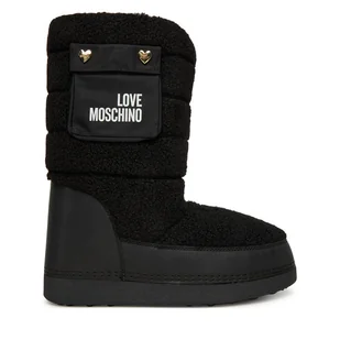 Śniegowce LOVE MOSCHINO JA24452G0NISM00A Czarny - Śniegowce damskie - miniaturka - grafika 1