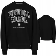 Bluzy męskie - PITBULL WEST COAST BLUZA MĘSKA SO CAL CZARNA BLACK XL - miniaturka - grafika 1