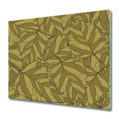 Naklejki na drzwi i meble - Deska do krojenia Liście - miniaturka - grafika 1