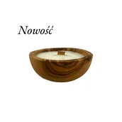 Świece - Naturalna świeca zapachowa w drewnie DMI8 - kwiatowy - miniaturka - grafika 1