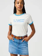 Paski - WRANGLER BIG DOUBLE LOOP BELT COGNAC 112365350 - miniaturka - grafika 1