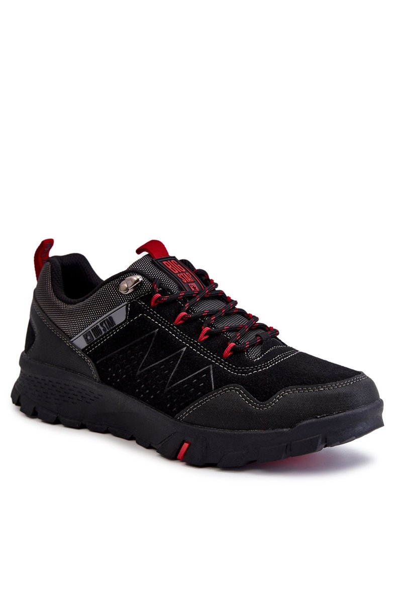 Męskie Buty Trekking Big Star KK174126 Czarne 42