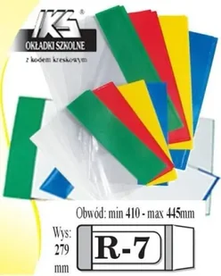 Okładka książkowa regulowana R-7 (10szt) IKS - Dyplomy i okładki - miniaturka - grafika 1