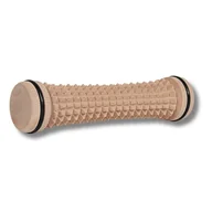 Masażery - Masażer drewniany wałek wklęsły z gumką 18cm - miniaturka - grafika 1