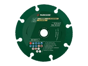 PARKSIDE® Tarcze do metalu / Tarcze do szlifowania metalu / Tarcza do drewna / Tarcza diamentowa (Turbo) / Tarcza diamentowa (Wielokrotna tarcza tnąca - Tarcze do pił - miniaturka - grafika 1